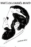 Posters: Sigmund Freud Poster - What´s On A Man´s Mind (36 x 24 inches)