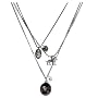 Twilight New Moon "Edward Cullen" Triple Chain Necklace