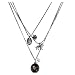 Twilight New Moon "Edward Cullen" Triple Chain Necklace