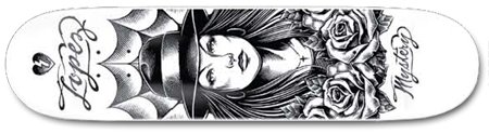 スケートボード MYSTERY Adrian Lopez　Chola