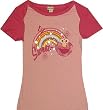 Sesame Street's Elmo Splattered Rainbow Cap Sleeve T for women