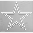 Dallas Cowboys - Logo Cut Out Decal