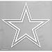 Dallas Cowboys - Logo Cut Out Decal