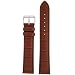 Watch Band Genuine Leather Extra Long Honey Brown Alligator Grain 22 millimeter Tech Swiss
