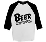 Beer - Raglan 3/4 Sleeve T-Shirt