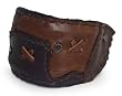 Leather bracelet, 'Crisscross'