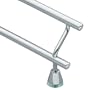 Moen DN6622CHG Modern 24-Inch Double Towel Bar, Chrome With Acrylic Accent Ring