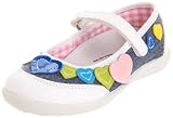 Naturino 8019 Mary Jane (Toddler/Little Kid),8019 Sprint/Tela Washed/Lacca Bianco/Jeans/Multi,24 EU(8 M US Toddler)
