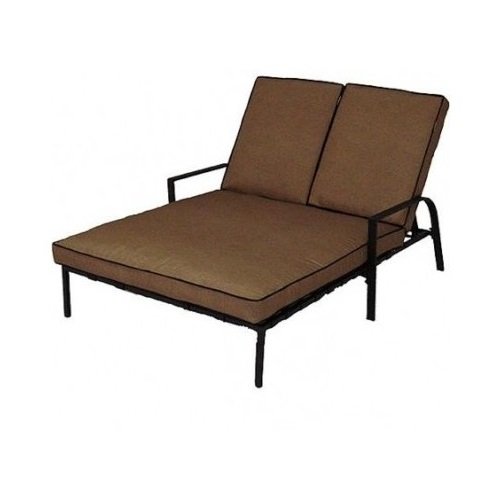 Braddock Heights Double Chaise Lounge, Seats 2