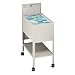 Safco Extra Deep Mobile Tub File with Lock, Letter Size Gray