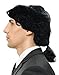Vincent Vega Wig Vincent Vega Costume Pulp Fiction Wig With Ponytail Wig For Men