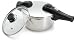 Chef's Design 4.8-Quart Stainless-Steel Pressure Cooker