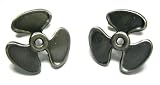 US Navy Machinist Mate MM Engineering Propeller Cufflinks