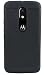 Parallel Universe Leather like Textured TPU Dotted Grip cover for Moto E3 Power (3rd Generation) - Blackest Black RS.249.00