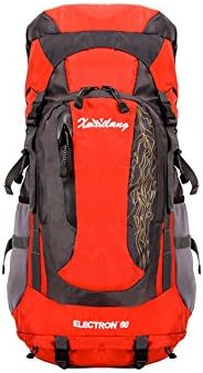 Luoxin Super Large 80L Packable handy Superbreak Travel Loop Multi-purpose Waterproof Rucksacks Lightweight Backpack Lifetime Warranty Red