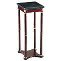 Square Plant Stand-Green Marble