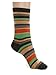 Cashmere Blend Striped Socks Crew 7 Colors Available Womens Soft and Warm