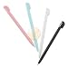 NDS Lite Stylus 4-pcs Pack [Blue/White/Black/Pink], Plastic