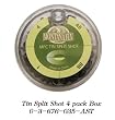 Tin Split Shot 4 Pack ::: Lead Free