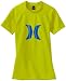Hurley Girls 7-16 Horizon Rash Guard Short Sleeve Shirt