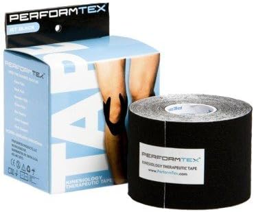 PerformTex Kinesiology Therapeutic Tape: Single Rolls - Black