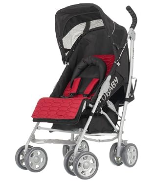 OBaby Aura Deluxe Stroller - Red