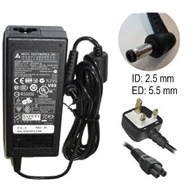 NEW REPLACEMENT AC ADAPTER 19V 3.42A 65W MAINS CHARGER POWER SUPPLY UNIT PSU ...