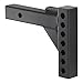 CURT 17100 Replacement Weight Distribution Hitch Shank, 2-Inch Receiver, 2-In Drop, 6-Inch Rise, CARBIDE BLACK POWDER COAT