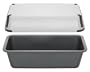 Bake Porter Loaf Pan with Serving Cover, Grey