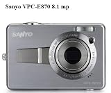 Sanyo Xacti VPC-E870 - Digital camera - compact - 8.0 Mpix - optical zoom: 3 x - supported memory: MMC, SD, SDHC