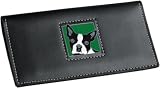 Boston Terrier Check Book Cover