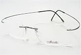 SILHOUETTE Chassis 7799 TMA The Must Collection 6107 Gunmetal Optical Eyeglasses Frame