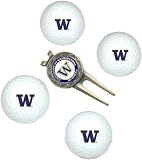 NCAA Washington 4-Pack Team Golf Ball Gift Set