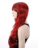 Cool2day High-Quality Long Cosplay Curly Red Hair Full Wig(Model:JF011673)