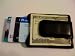 BLACK LEATHER MAGNETIC MONEY CLIP WALLET BY DESIGNSK