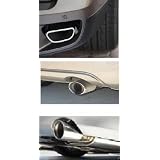 AAA-62-2604 Performance Exhaust Tip stainless steel Slant Tr SUV 3 1 2 by American Auto Accessories