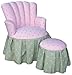 Angel Song Bubblegum - Pink/Green - Princess Girl's Chair