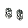 Stud Earrings Sterling Silver - Small Skulls