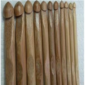 One-set-of-13-PCs-bamboo-crochet-hooks-US-2-C-2-75-mm-US-15-N-10-mm-