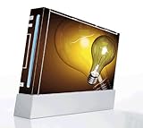 Lightbulb Decorative Protector Skin Decal Sticker for Nintendo Wii Console