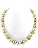 10-12mm South Sea Multicolor Pearl Necklace - AAAA Quality