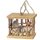 Hen in a Crate Christmas Ornament Rooster~ Chicken