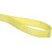 Mazzella EE1 Nylon Web Sling, Eye-and-Eye, Yellow, 1 Ply, Flat Eyes, Vertical Load Capacity