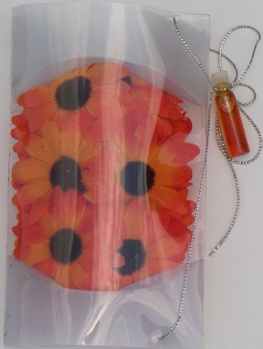 Best Price Life-Like Oil Scented Daisy Flower Bunches (12 Buds Each Pack), ORANGE
