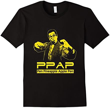 Men's PPAP - Pen pineapple apple pen T-Shirt Large Black