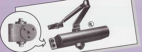 International Door Closer 8053 - 5 Lb Size 4 Surface Mount Door Closer Store Front Bronze