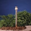 Kichler Lighting 15326AZT6 Center Mount 1-Light 12-Volt Path & Spread Light, Textured Architectural Bronze ,Six Pack