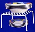Small White Wire Helper Shelf