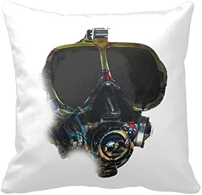 Alison Graffiti Mask Cushion Pillow For Sofa Pillow Cushion Covers 16X16