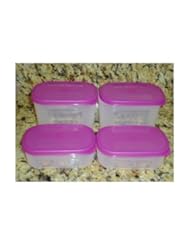 Tupperware Freezer Mates 4 Pc Mini Set